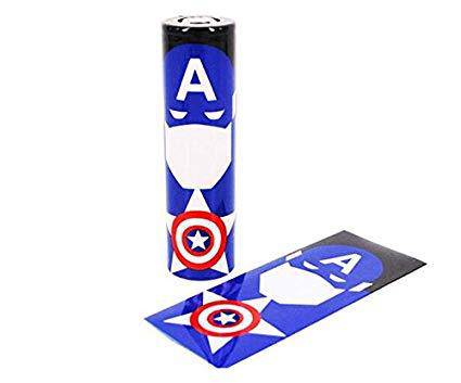18650 Battery Wrap - Themed Battery Wraps - Super Vape Store